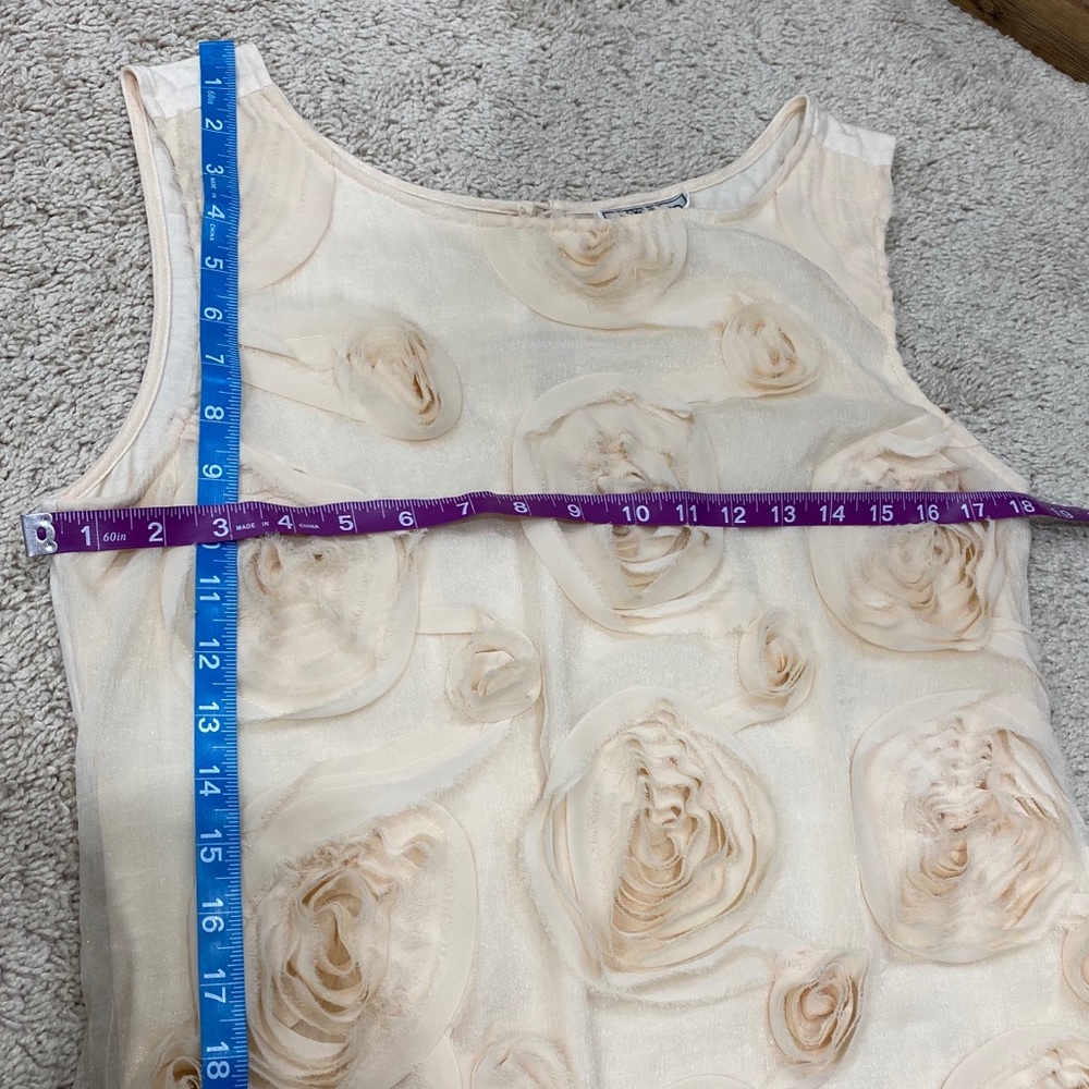 Anthro “Whirled Roses Tank” by Baraschi - Picture 9 of 11